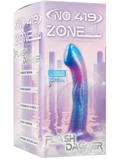 Flash Dagger Silicone Dildo 21,6 cm - Dragon dildo 4