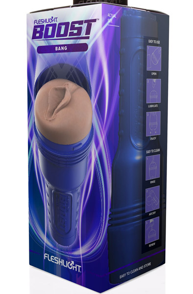 Fleshlight Boost Bang Light Medium Flesh - Fleshlight 4