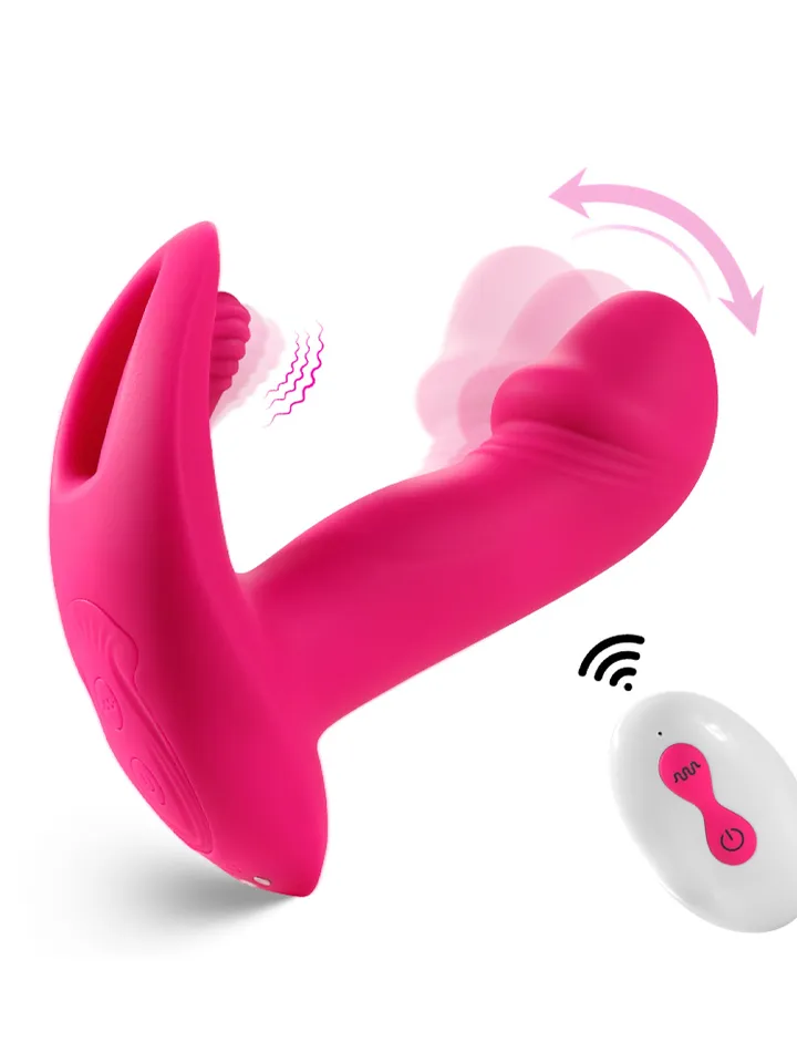 Flicking Wearable Vibrator - Vibruojančios kelnaitės 1 [full]