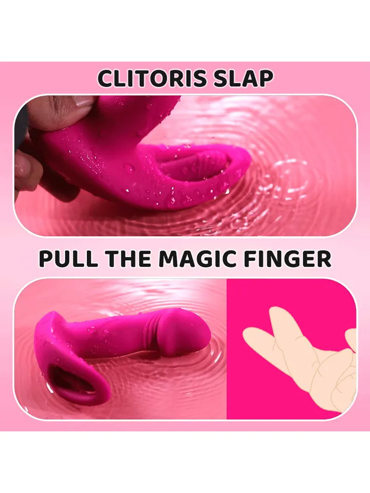 Flicking Wearable Vibrator - Vibruojančios kelnaitės 4 [full]