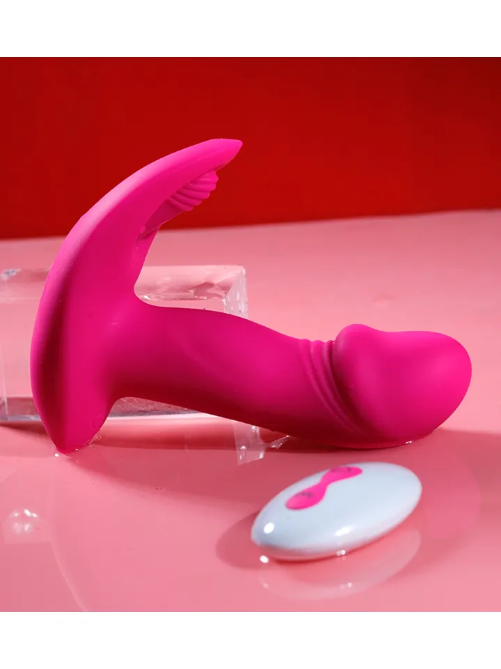 Flicking Wearable Vibrator - Vibruojančios kelnaitės 6 [full]