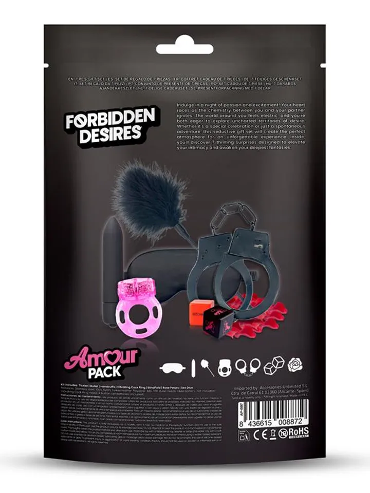 Forbidden Desires 7-pcs Gift Set - Meilės rinkinys 2 [full]