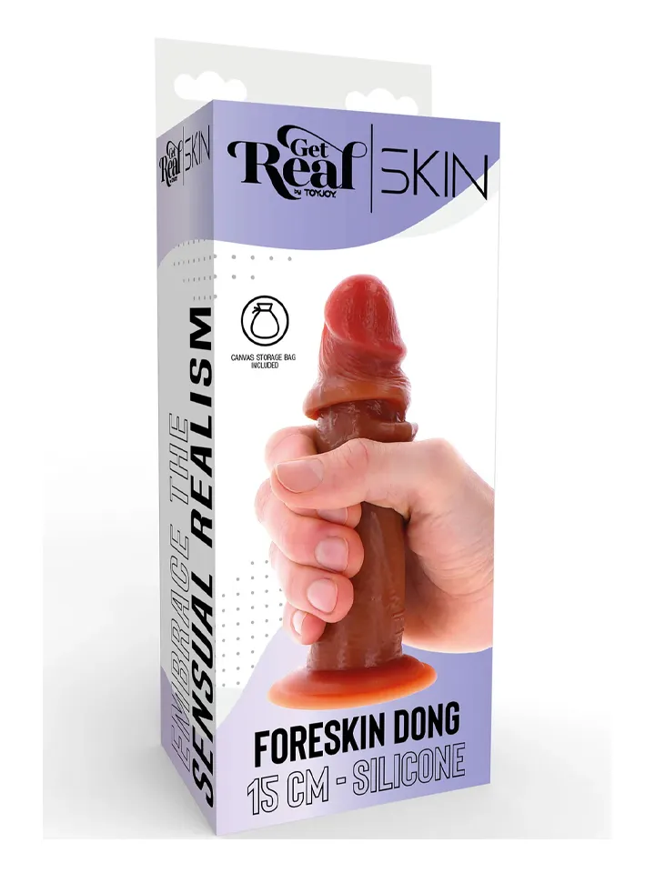 Foreskin Silicone Dildo 15 cm - Gyvenimo dildo 4 [full]