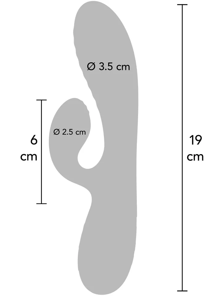 Forever Love G-Spot Rabbit Vibrator - Triušio vibratorius 3