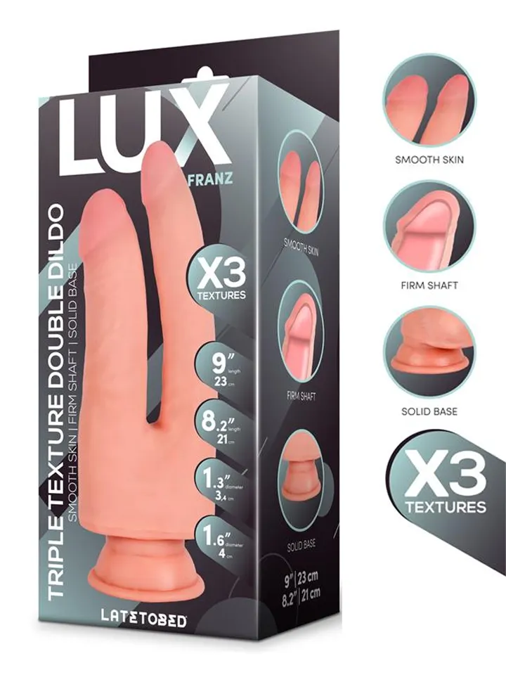 Franz Triple Density Double Dildo 23 cm - Dvigubas dildo 1 [full]