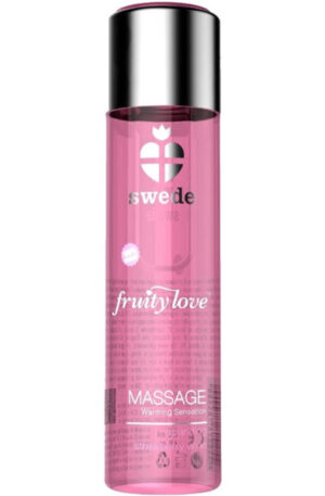 Fruity Love Massage Sparkling Strawberry Wine 120ml - Masažinis aliejus 1