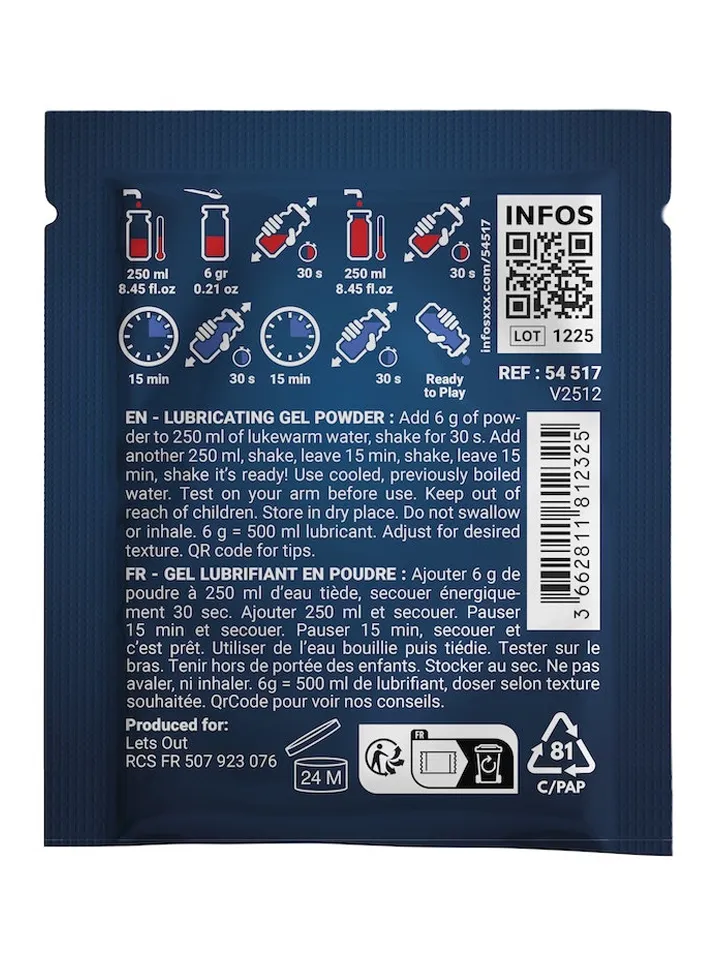 Fuck & Fist FF Powder Sachet 6g - Kumščiavimas/analinis tepalas 2 [full]