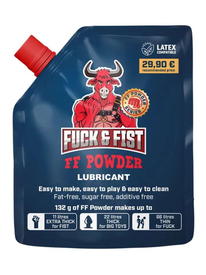 Fuck & Fist Powder Lubricant (11 liters) 132g - Kumščiavimas/analinis tepalas 1 [full]