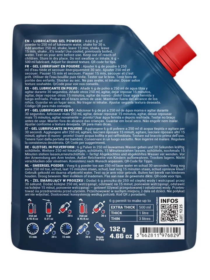 Fuck & Fist Powder Lubricant (11 liters) 132g - Kumščiavimas/analinis tepalas 2 [full]