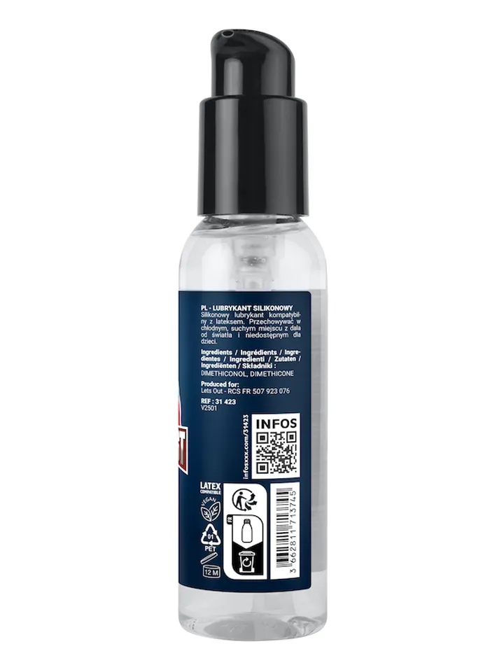 Fuck & Fist Silicone Lubricant 100 ml - Silikono pagrindu pagamintas tepalas 3 [full]