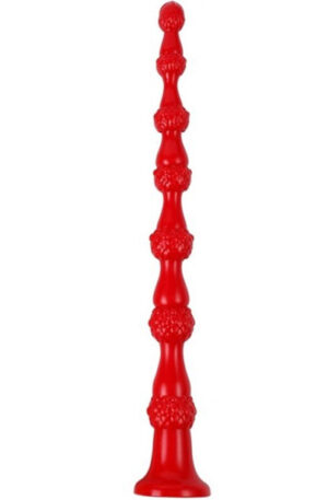FUKR Long Dildo Beads Reptil 54cm - Ypač ilgas analinis dildo 1