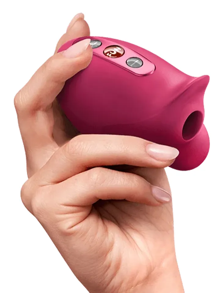 Fun Factory Belle Air Pulse Vibrator Raspberry - Oro slėgio vibratorius 2 [full]