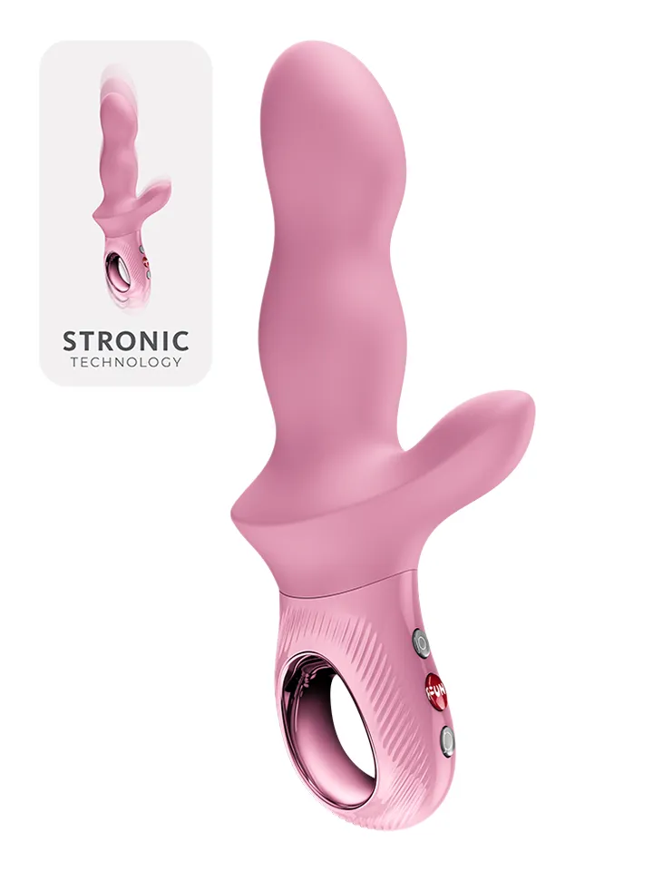 Fun Factory Bi Stronic Crave Thrusting Rabbit Pulsator Rosé - Triušio vibratorius 1 [full]