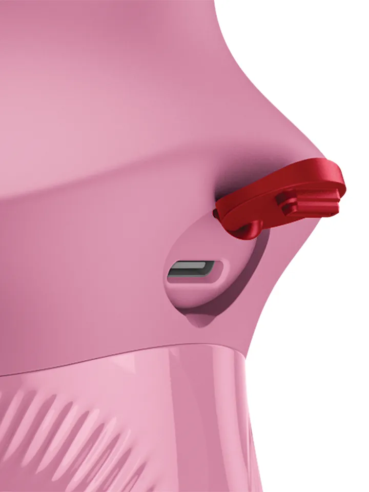 Fun Factory Bi Stronic Crave Thrusting Rabbit Pulsator Rosé - Triušio vibratorius 7 [full]