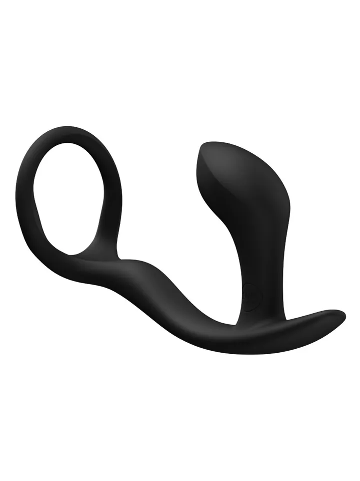 Fun Factory Bootie Ring Anal Plug Black - Analinis kištukas su varpos žiedu 1 [full]