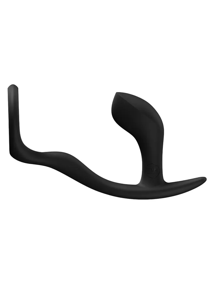 Fun Factory Bootie Ring Anal Plug Black - Analinis kištukas su varpos žiedu 4 [full]