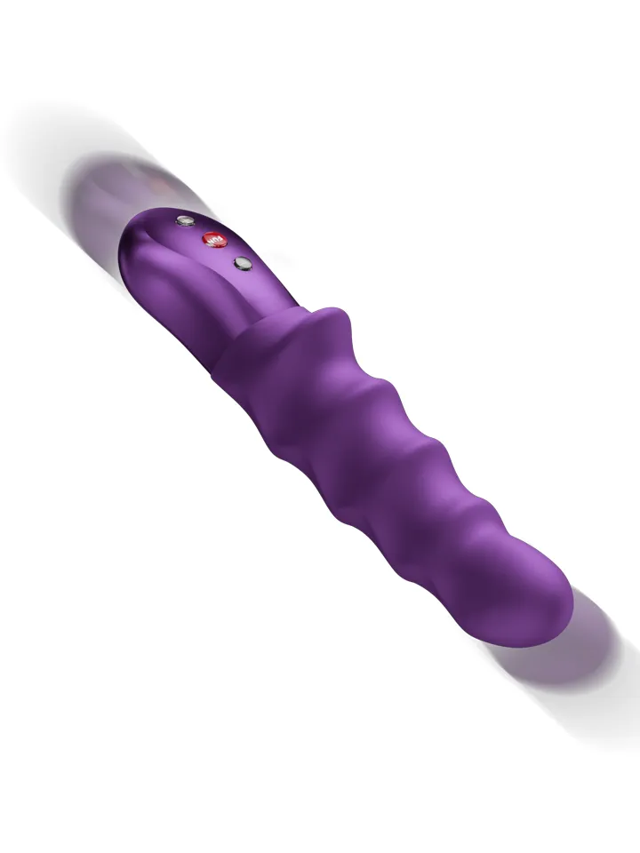 Fun Factory Stronic Surf Thrusting Pulsator Dark Violet - G taško vibratorius 2 [full]