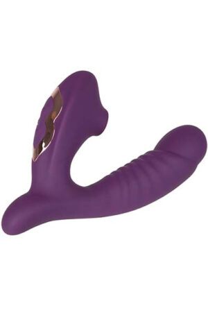 G-Lover 10 Vibe Modes with Clit Sucker Purple - Oro slėgio vibratorius 1