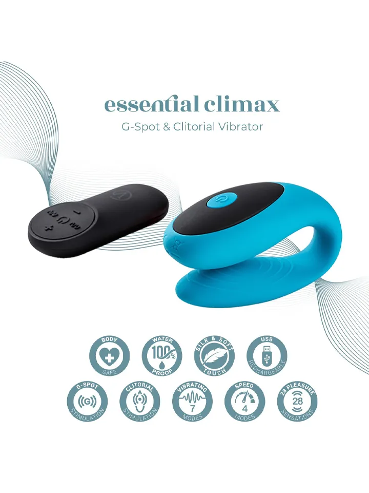 G-spot & Clitorial Vibrator Blue - Porų vibratorius 1 [full]
