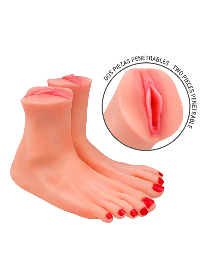 Gabbie Two-piece Foot-shaped Masturbator - Masturbatorius 2 [full]