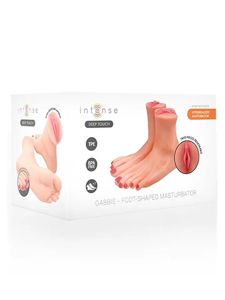 Gabbie Two-piece Foot-shaped Masturbator - Masturbatorius 5 [full]