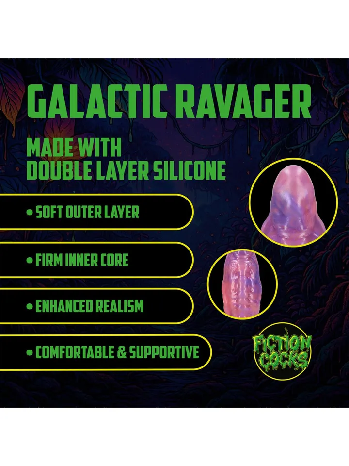 Galactic Ravager Silicone Dildo 19 cm - Dragon dildo 2 [full]