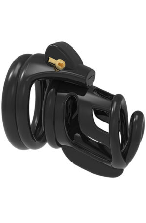 Gest Lock Chastity Cage Black 7,5 x 3 cm - Skaistybės narvas 1