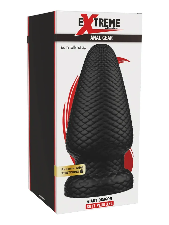 Giant Dragon Butt Plug PVC XXL - Xxl buttplug 4 [full]