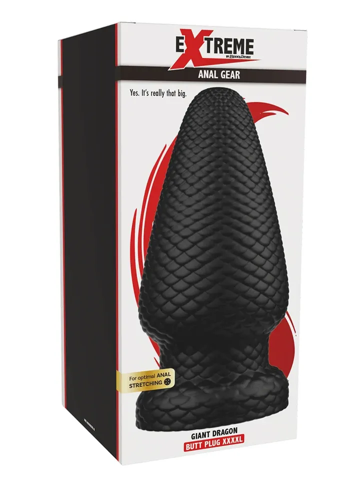 Giant Dragon Butt Plug PVC XXXL - Xxl buttplug 4 [full]