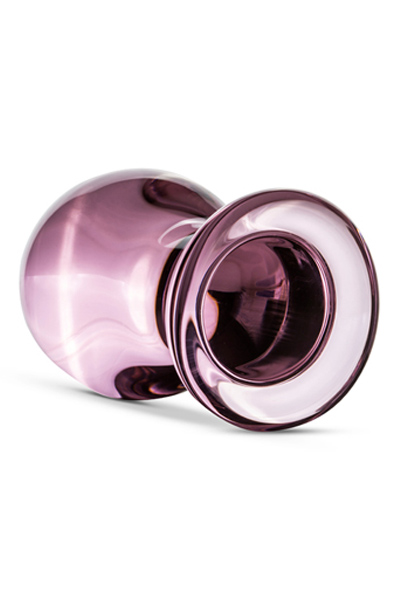 Gildo Glass Buttplug Pink - Stiklo analinis kištukas 2