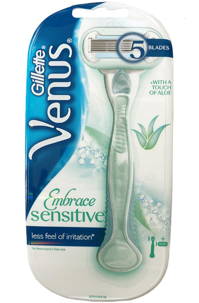 Gillette Venus Embrace Sensitive Razor - „Venus“ skustuvas 2