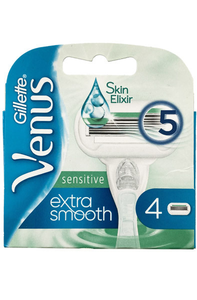 Gillette Venus Extra Smooth Sensitive 4-pack - „Venus“ skutimosi peiliukas 2