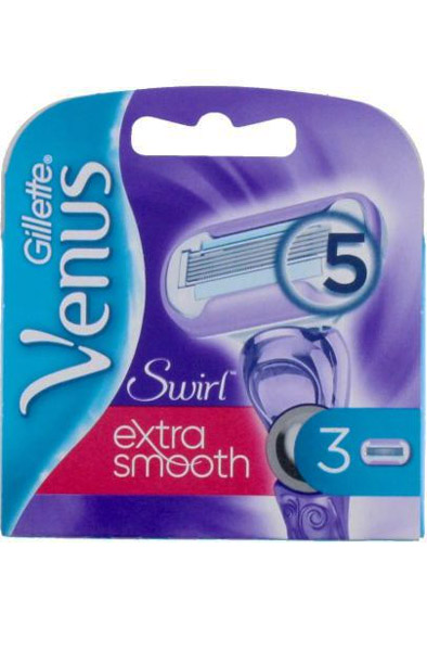 Gillette Venus Swirl 3-pack - „Venus“ skutimosi peiliukas 2