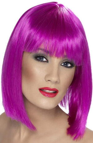 Glam Wig Neon Purple - Perukas 1