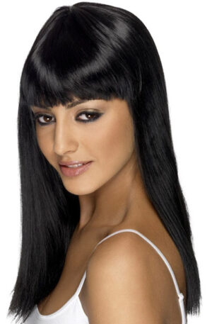 Glamourama Wig Black - Perukas 1