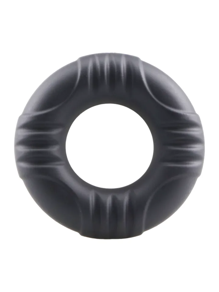 Great Fit Silicone Cock Ring Black - Gaidžio žiedas 2 [full]