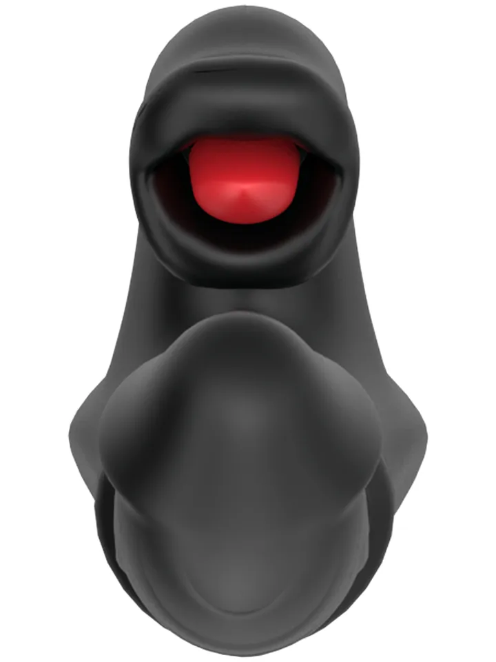 Grlpwr Envy Licking & Thrusting Vibrator - Triušio vibratorius su besisukančiu liežuviu 4