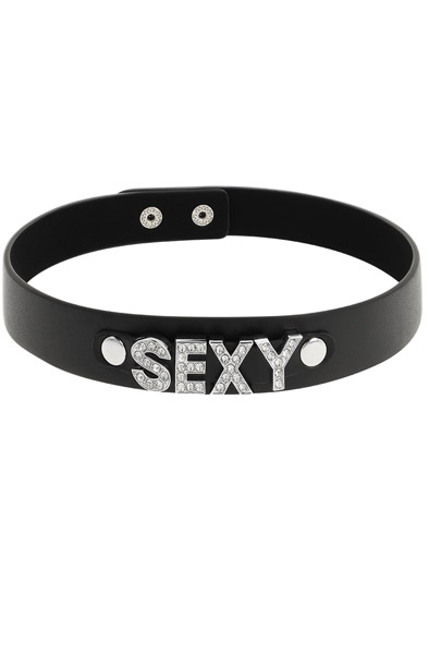 Hand Crafted Choker Vegan Leather Sexy - BDSM Dūsintuvas (Chokeris) 2