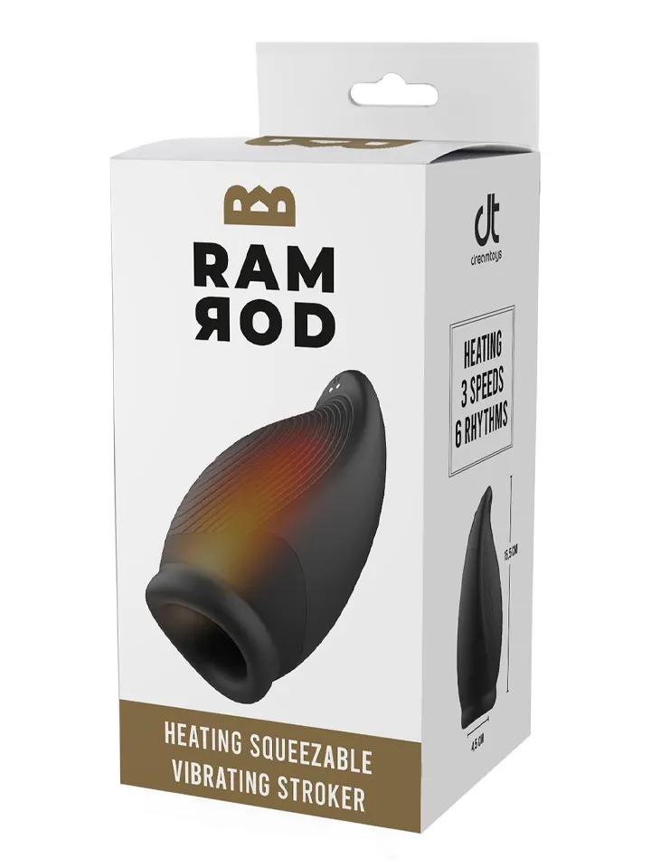 Heating Squeezable Vibrating Stroker - Vibruojantis masturbatorius 3 [full]