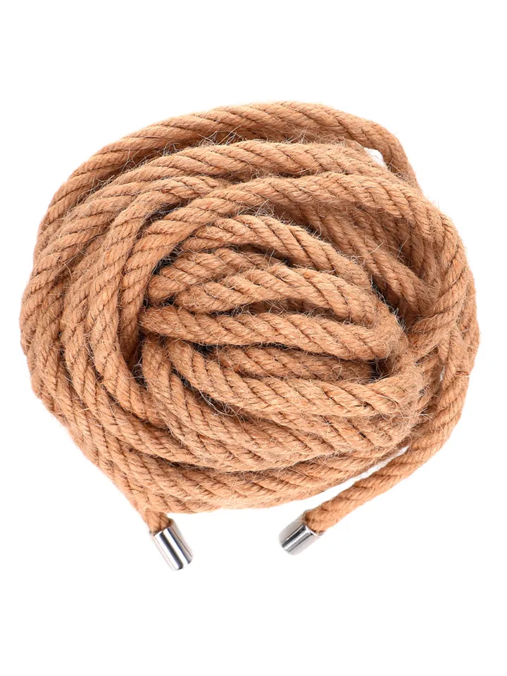 Hemp Rope With Metal Head 10 m - Bondage juosta 2 [full]