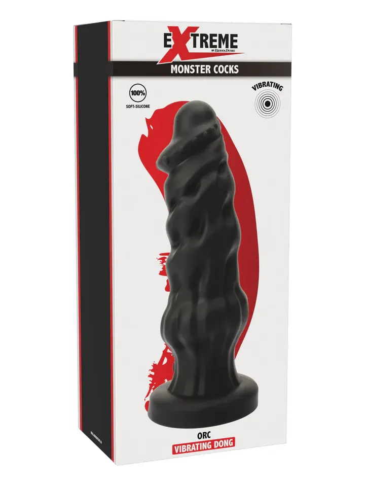 Hidden Desire Orc Monster Vibrating Dong 23 cm - Monster dildo 3 [full]