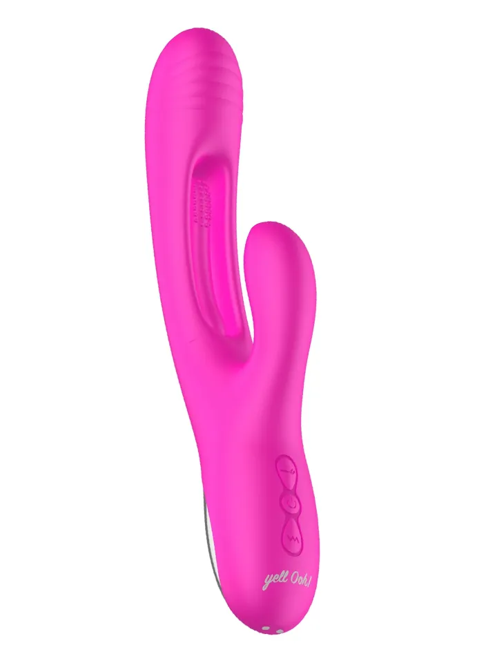 Hit-Me Baby Rabbit Vibrator With Flickering Tongue - Triušio vibratorius 1 [full]