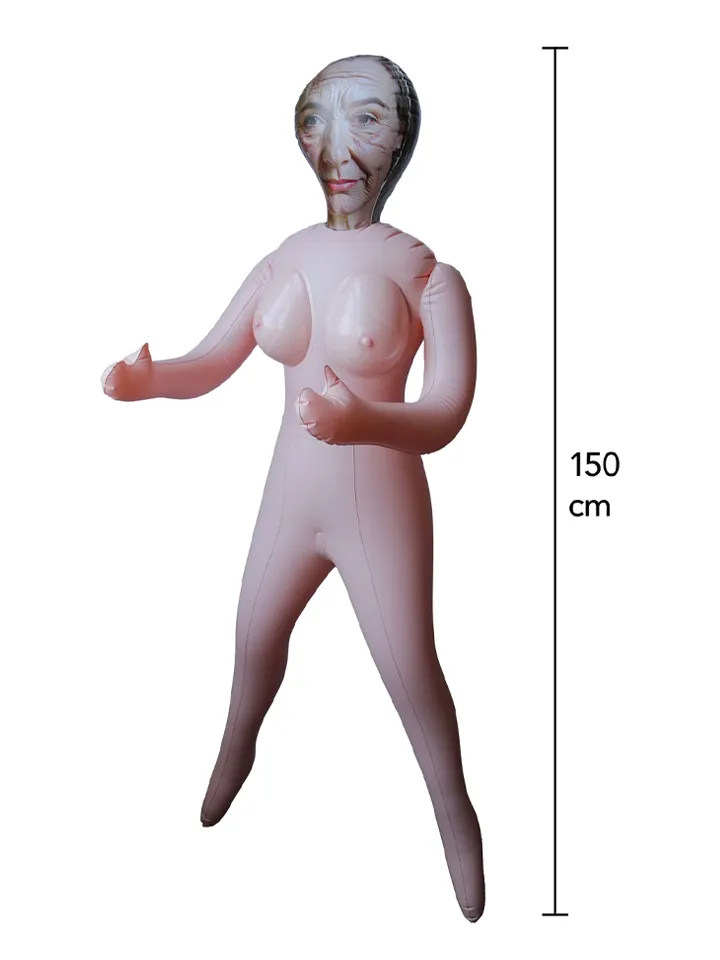 Horny Granny Inflatable Doll - Pripučiamas seksas 1 [full]