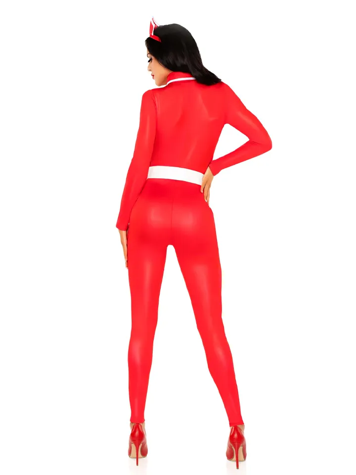 Hospital Heartbreaker Catsuit Red - Slaugytojo kostiumas 3 [full]