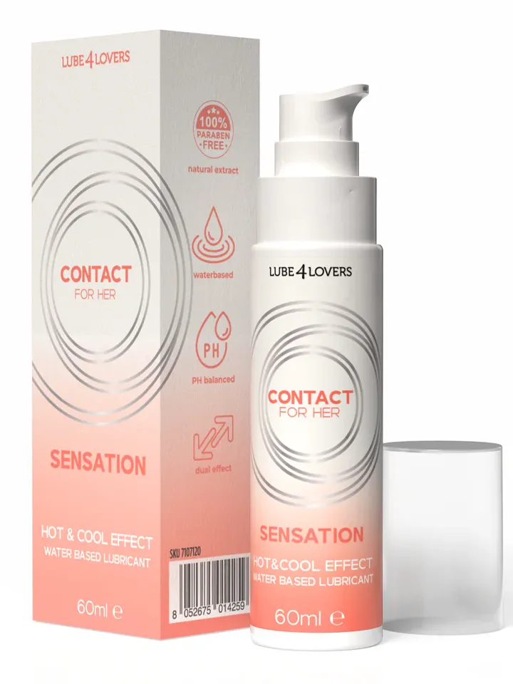 Hot & Cool Effect Lubricant 60 ml - Vandeninis tepalas 2 [full]