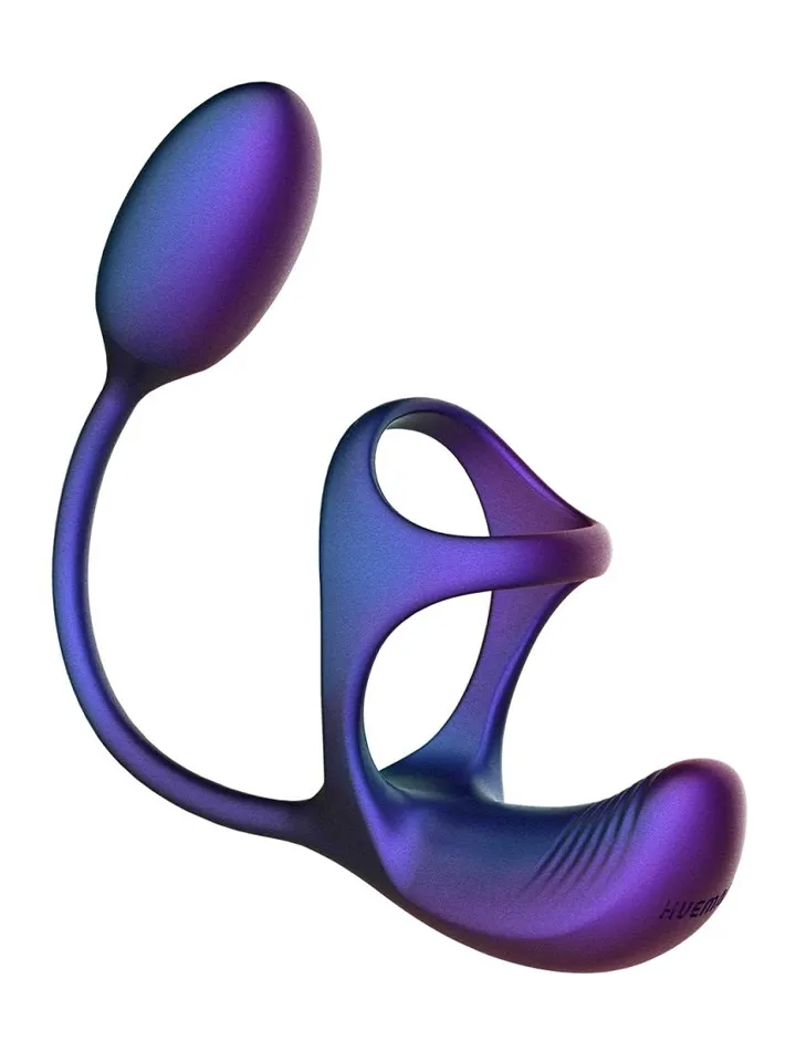 Hueman Halo Orbit Cock Ring - Prostatos vibratorius su varpos žiedu 4 [full]