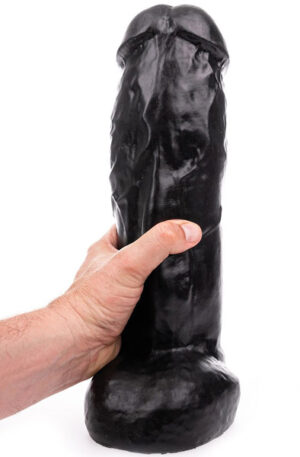 HUNG System Zac XL Black 32,5cm - Papildomas tipas analinis dildo 1