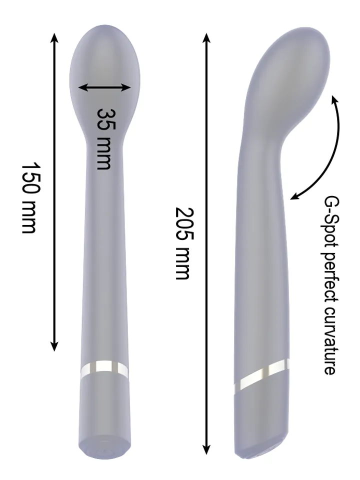 Ibiza Rechargeable G-spot Vibrator - G taško vibratorius 3 [full]