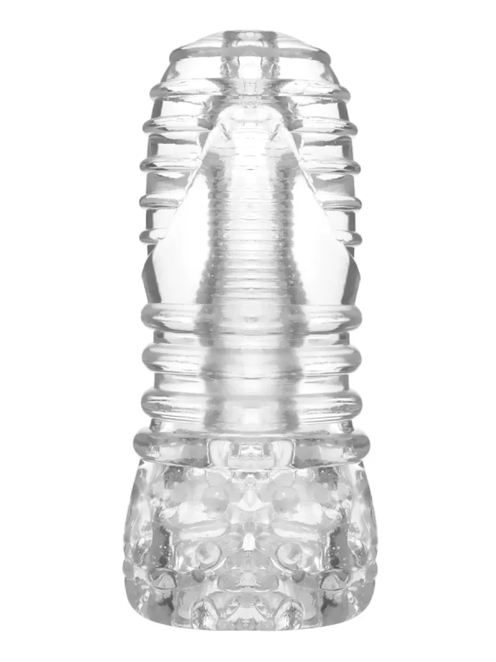 Ice Girl Clear Conical Masturbator - Strokeris 1 [full]