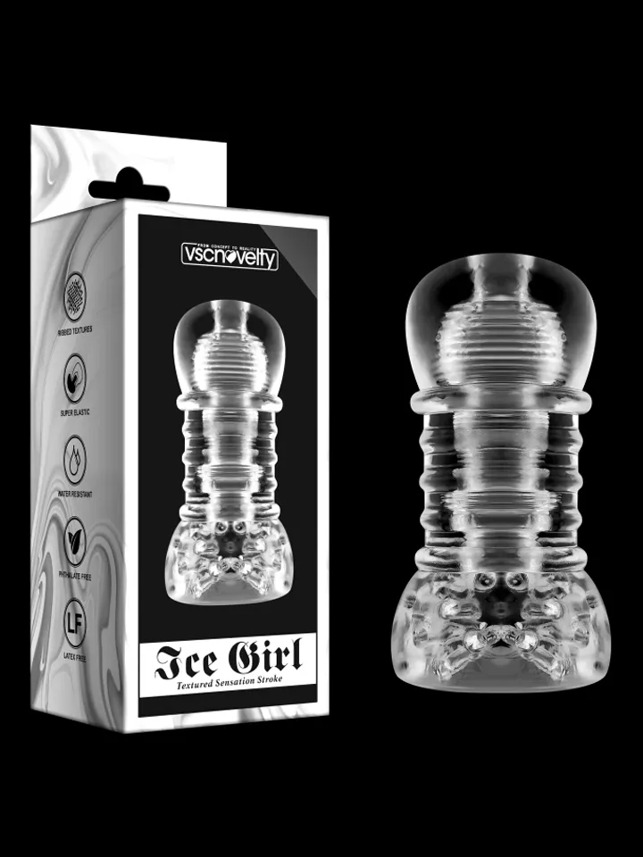 Ice Girl Textured Sensation Stroker - Strokeris 5 [full]